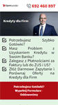 Mobile Screenshot of kredytydlafirm24.pl